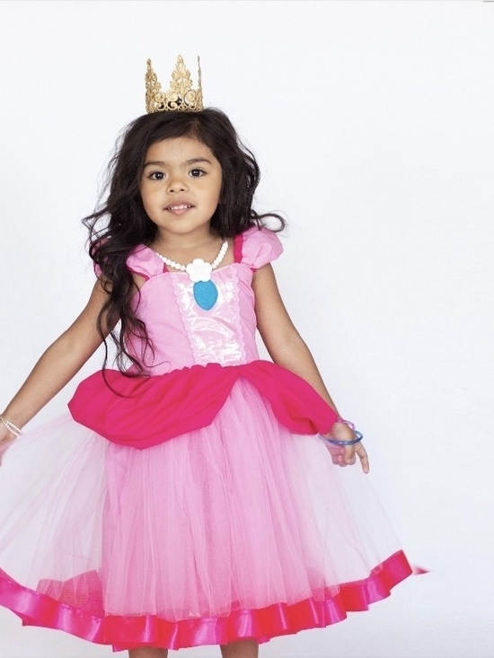 Lover Dovers handmade Other - Princess Peach Halloween Costume Tutu Dress Girls Size 6/6X Handmade Super Mario